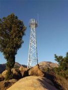 山東日照監(jiān)控塔安裝案例